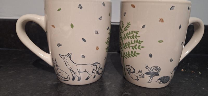 Price & Kensington Woodland Set of 4 Mugs 330ml