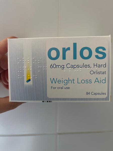 Orlos (Orlistat) Weight Loss Capsules - 84 x 60mg