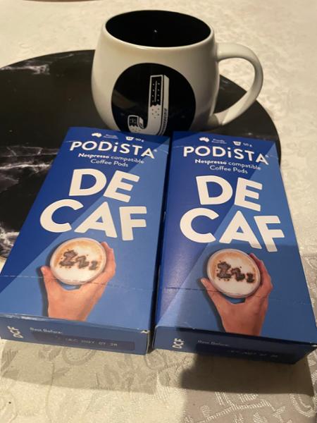 Great service, delicious pods!