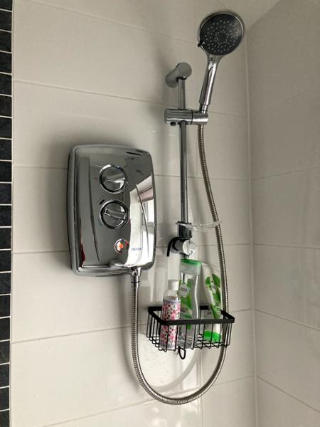 Electric Triton Shower - 10.5kW Chrome T80Z Fast-FitShower