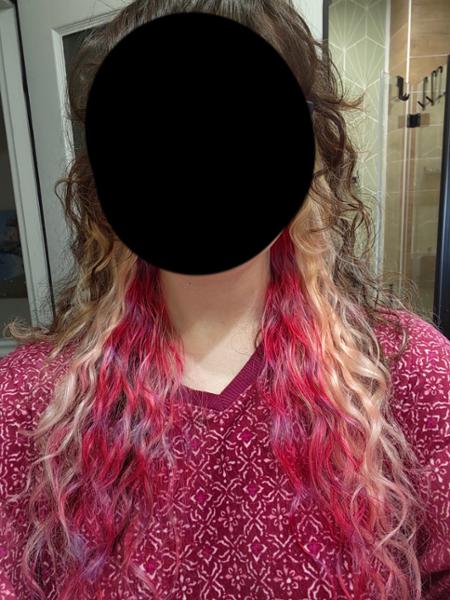 Crazy Color Semi Permanent Hair Colour Cream - Peachy Coral 100ml