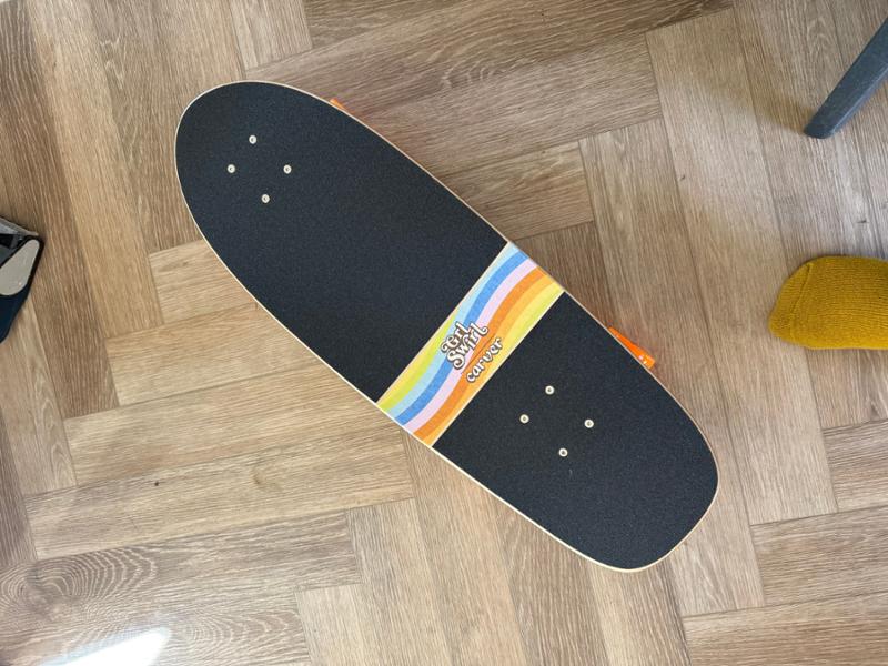 Carver GrlSwirl Daydream - CX Surfskate Cruiser Skateboard - 9.25" x 28.0"