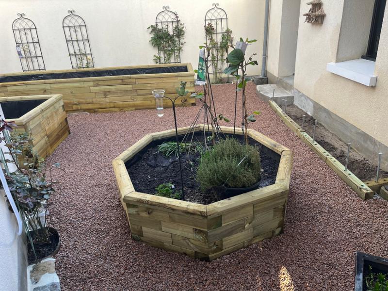 Superbe qualité des jardinières