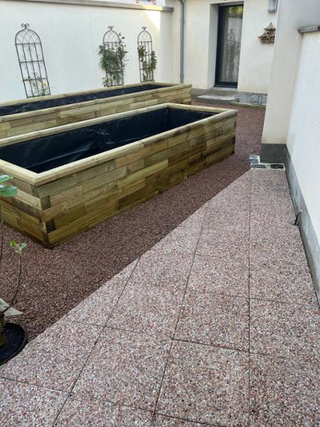 Superbe qualité des jardinières