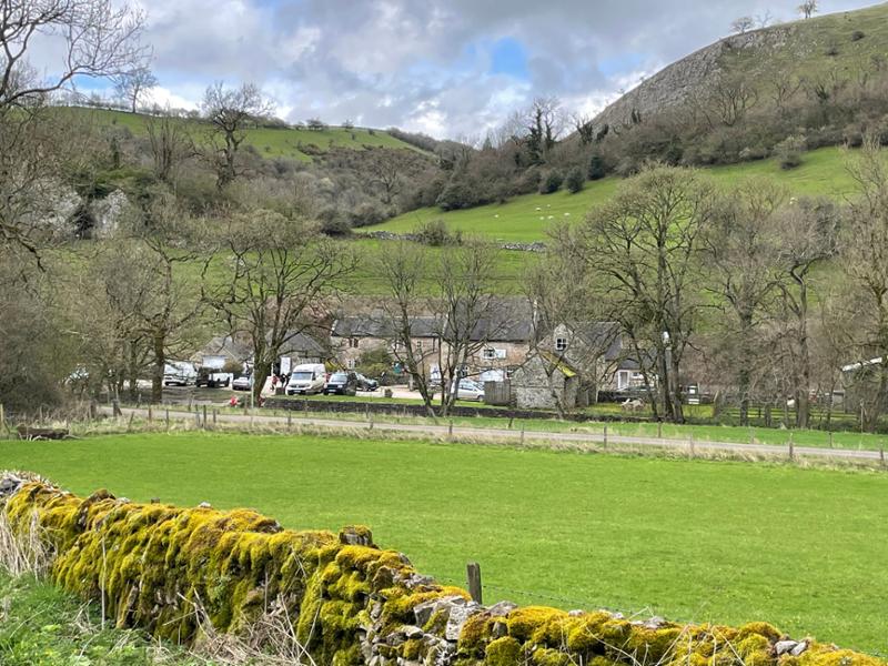 Beautiful spot in a Peak District valley.