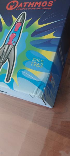 Lampe et carton mauvaise état
