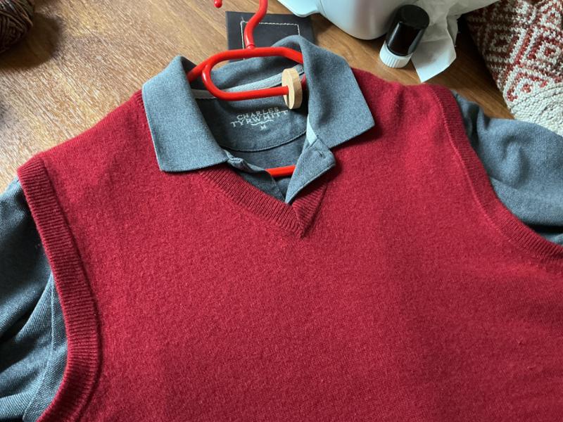 Mens Classic Lambswool Slipover