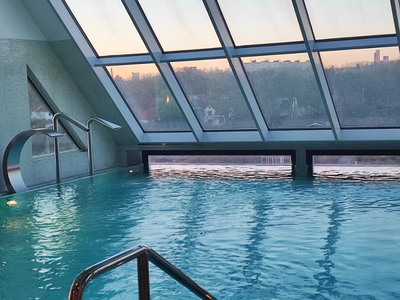 Hotel Planetstaden i Lund, april -26. Bra service och mycket bra spa...
