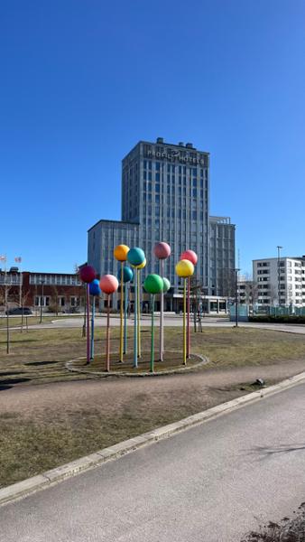 Härligt hotell med toppenläge.
