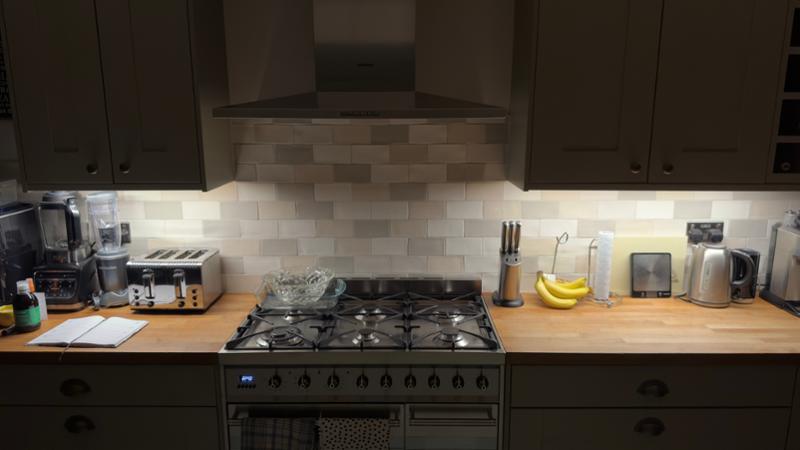 3m LED Profile, 18.8x8.8mm, Silver with Opal Diffuser