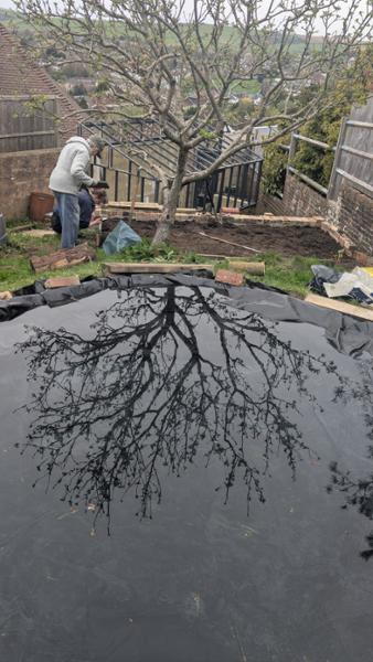 Pondkeeper do a good pond liner shock.! 😂