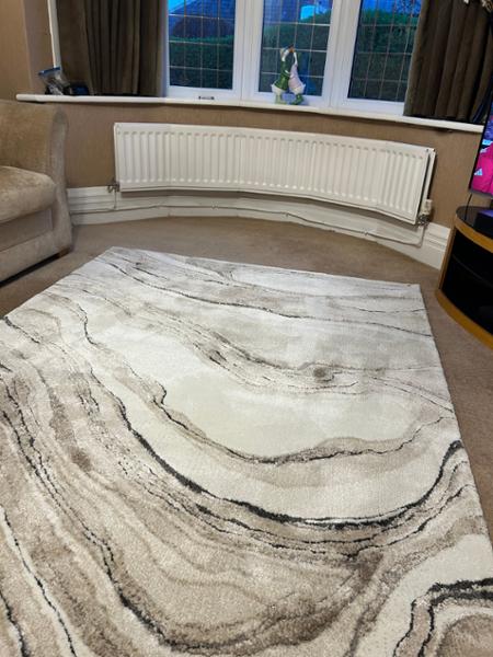 Mirage - Deep Pile Rug - 160x230cm - Mirage Oasis Grey - Loom Loft Furniture & Interiors