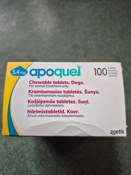 Apoquel Chewable Tablets for Dogs 5.4mg Single Chewable Tablet