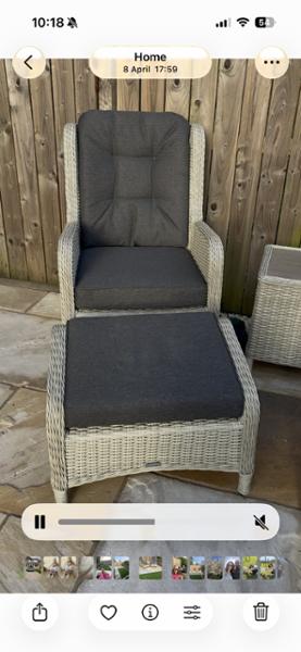 Chedworth recliner set-dove grey