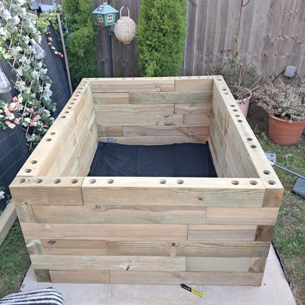 The best wood product for garden builds