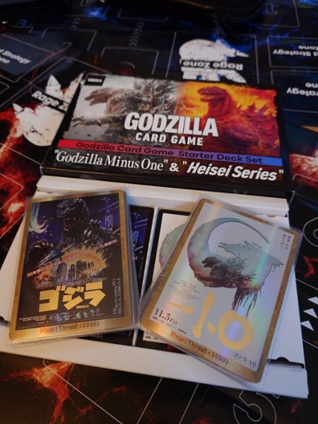 Godzilla Card Game: Godzilla Minus One &amp; Heisei Series Starter Deck Set