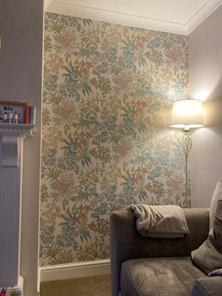 Full Bloom Wallpaper Cream / Pink Holden 14221