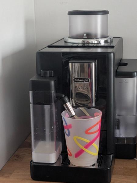 Rivelia Automatic Compact Bean to Cup Coffee Machine - Pebble Grey