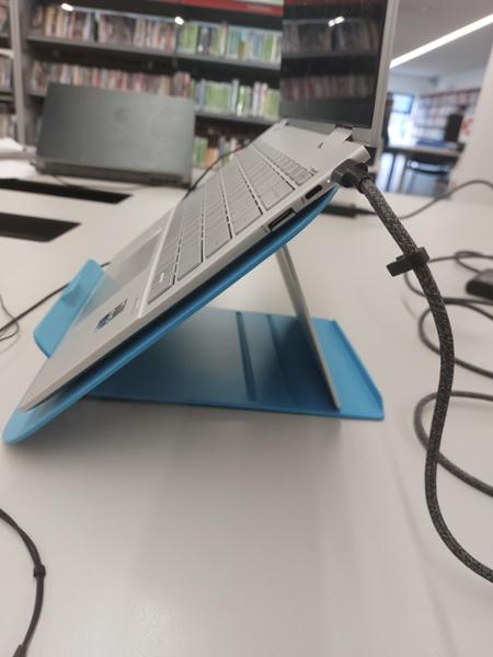 Leitz Ergo Cosy Adjustable Laptop Stand Blue