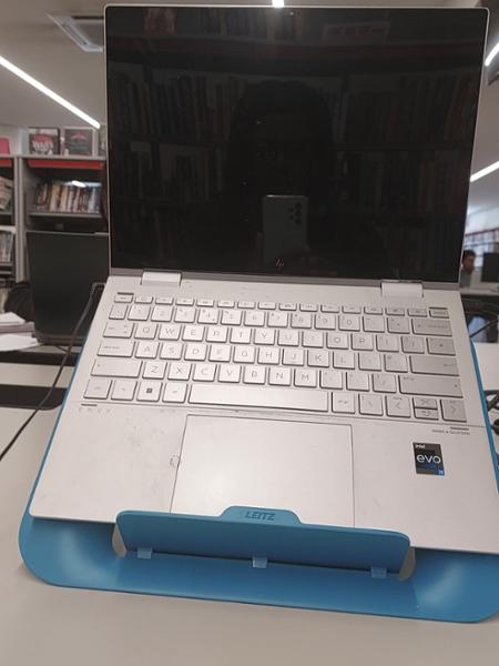 Leitz Ergo Cosy Adjustable Laptop Stand Blue
