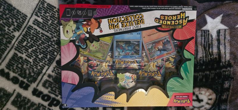 Pokemon Mega Evolution Ascended Heroes - First Partners Deluxe Pin Collection