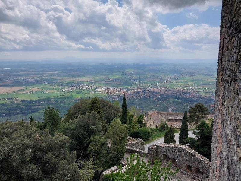 Via Lauretana: from Siena to Cortona