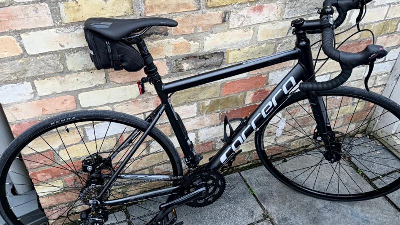 Carrera Zelos Mens Road Bike - Black - S, M, L Frames