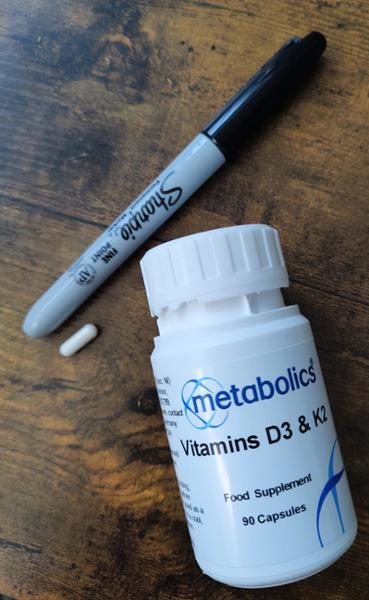 Vitamin D3 And K2 (Pot Of 90 Capsules)