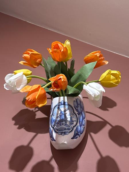 Artificial Triumph Tulip White | Floralsilk