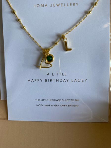 PERSONALISATION | NECKLACE | Gold | 46cm + 5cm extender