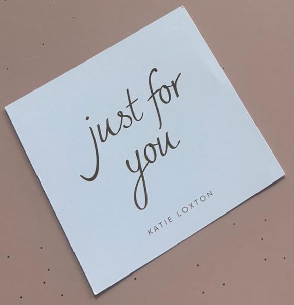 Just For You | Mini Postcard | 9cm x 9cm
