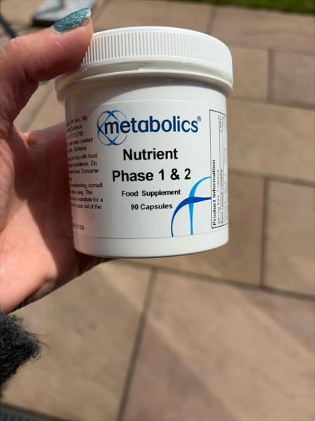 Nutrient Phase 1+2 (Pot of 90 capsules)