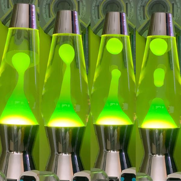 Super mooie lavalamp