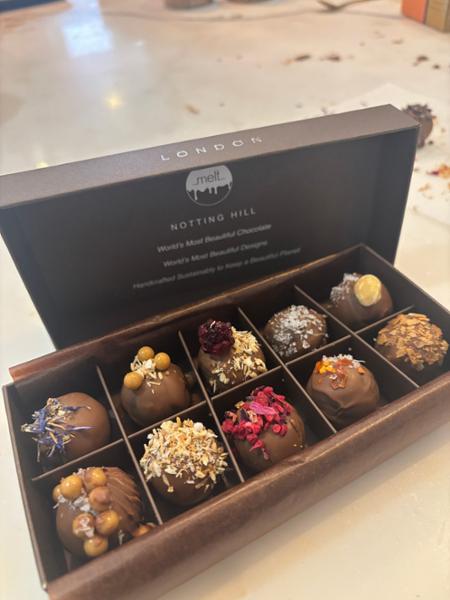 Birthday outing and chocolate happiness