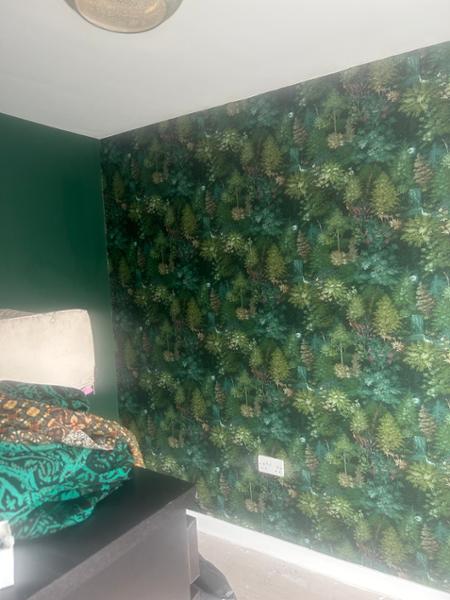 Nice wallpaper, horrible to hang