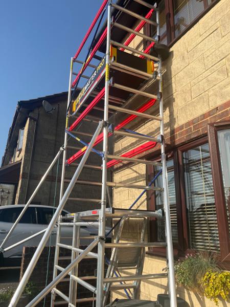 Trade Master Scaffold Tower - Folding Aluminium Tower