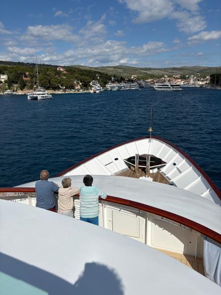 A magical way to experience the Dalmation coast and some of the islands.