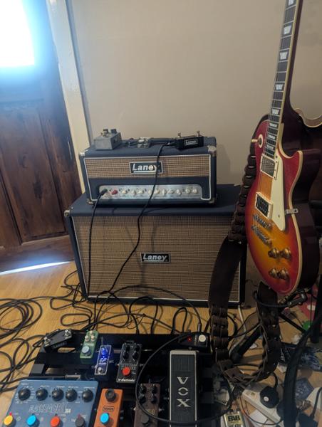 Laney Lionheart Foundry Series LF-SUPERTOP 120W Twin Channel Guitar Amplifier Head