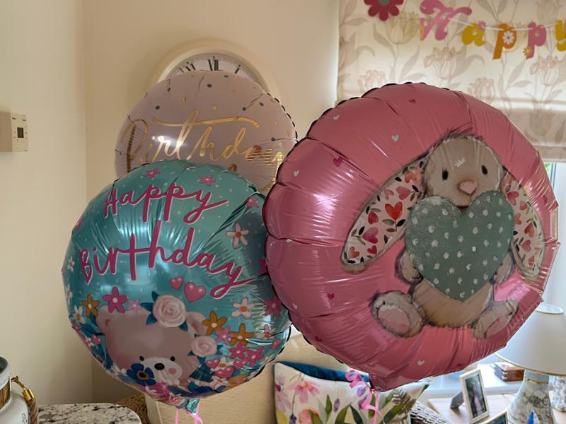 Helium balloons