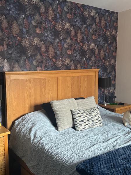 Midnight Woods Wallpaper Navy Blue Holden 14152