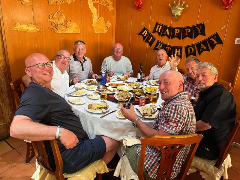 Brilliant trip well organised from start to finish good courses and beautif