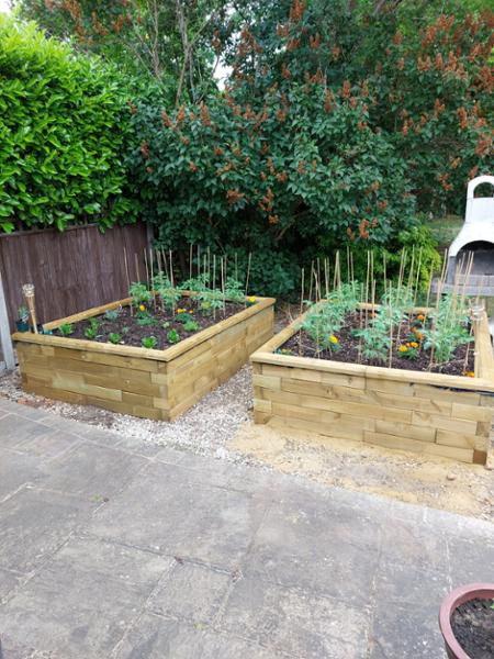 I recommend these raised beds.