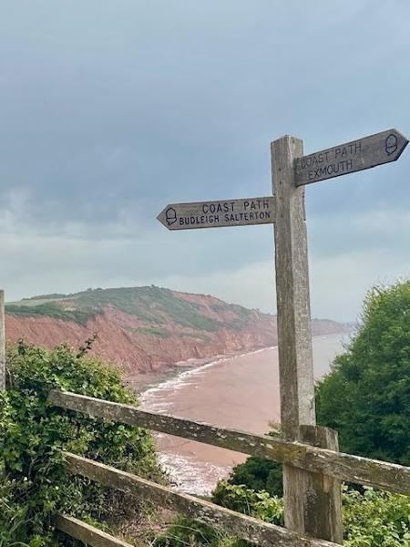 wonderfull trekking in east devon