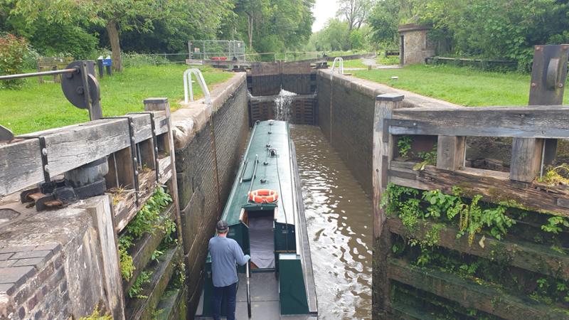 A week on a narrow boat on the Shropshire Union Canal
