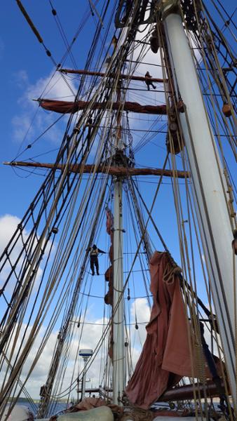 Perfect first-time tall ship trip.