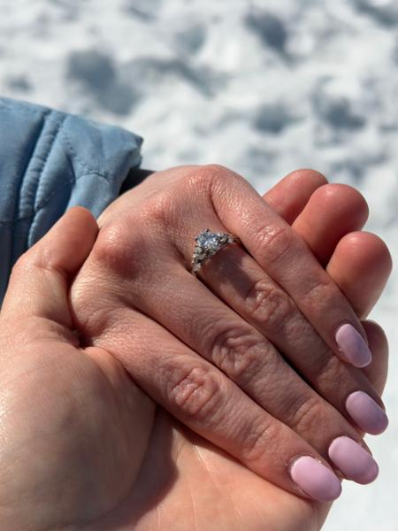 The Amazing Eesha engagement Ring