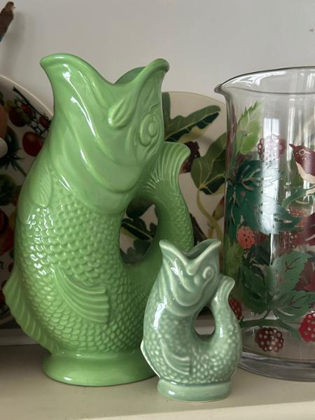 Gurgly 10cm Mini Sage Green Glug Jug