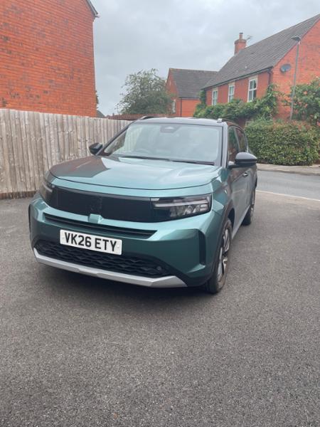 I just love my new Vauxhall