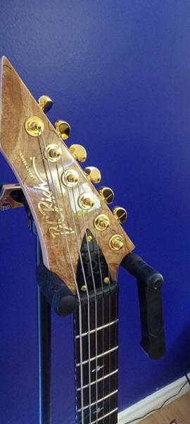 BC Rich Legacy Series Stealth Exotic Electric Guitar in Spalted Maple