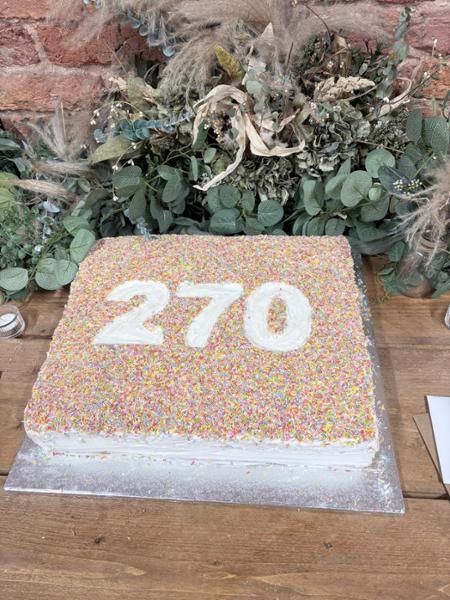 Excellent service and delicious cake